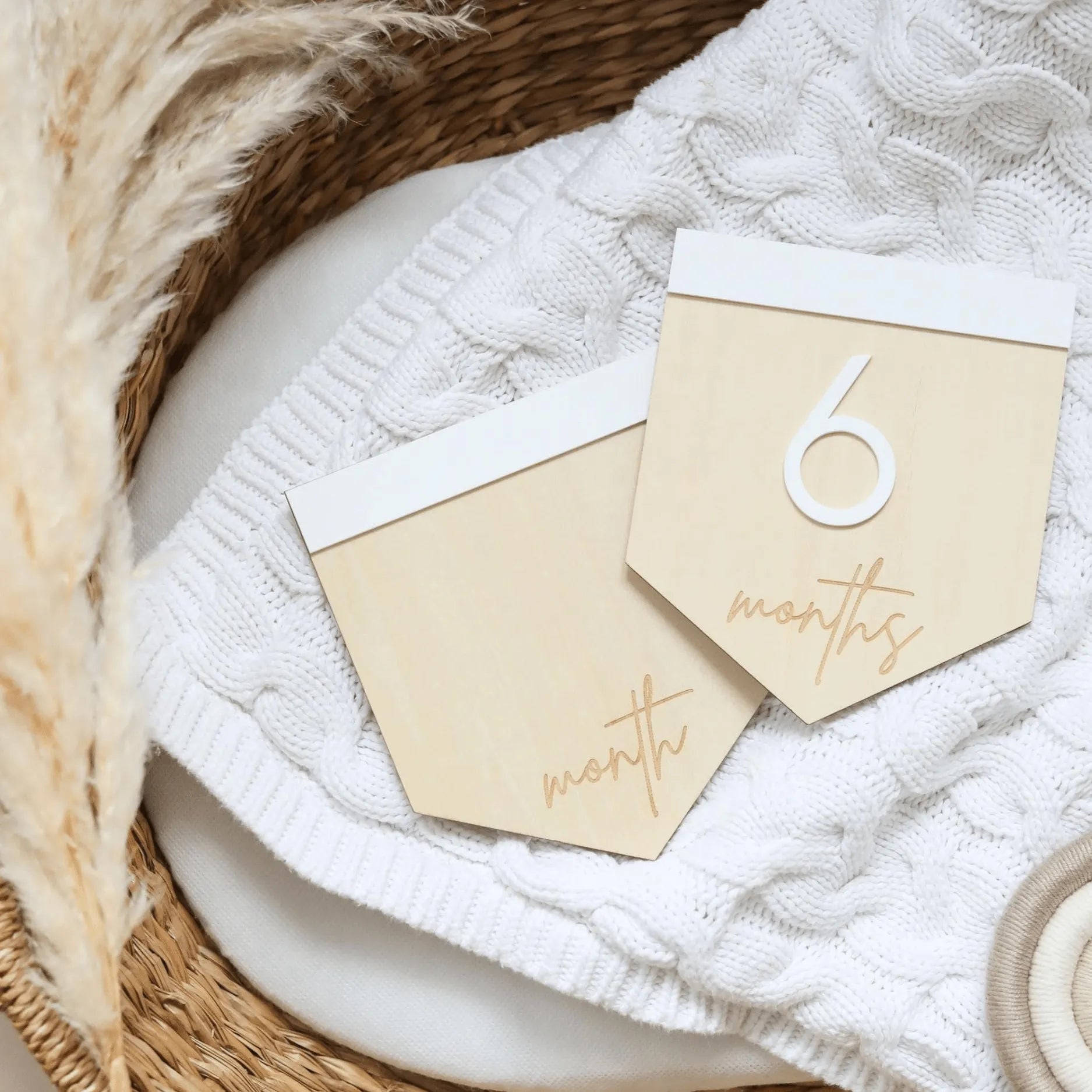 a close up of two tags on a towel