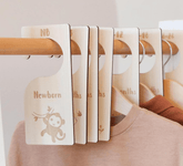 Animals Baby Clothes Dividers (Double sided) - Baby Pandas