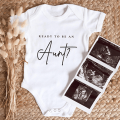 Auntie Baby Announce Pregnancy Reveal, - Baby Pandas