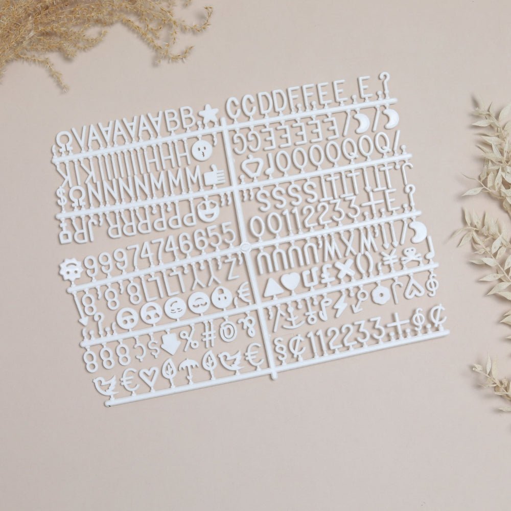 Beige Pregnancy Announcement Letter Board - Baby Pandas