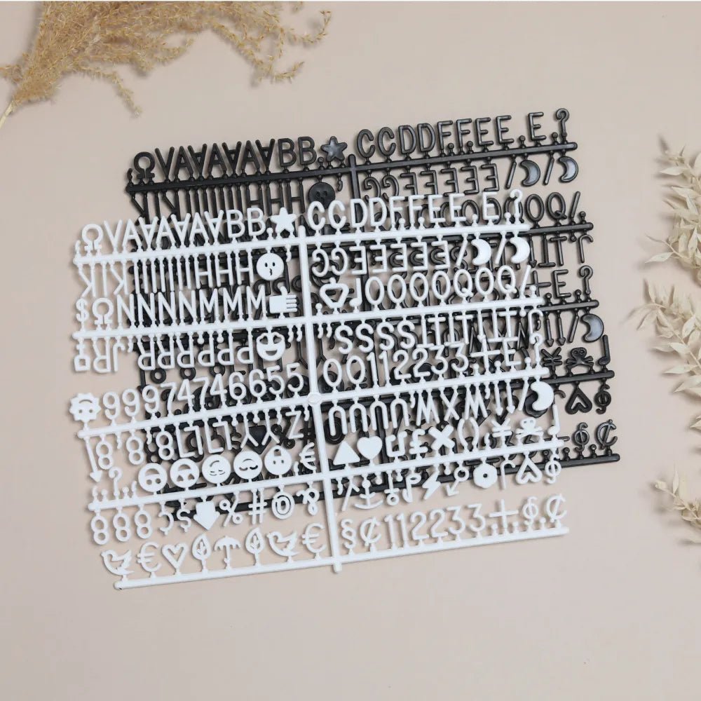 Black Pregnancy Announcement Letter Boards - Baby Pandas