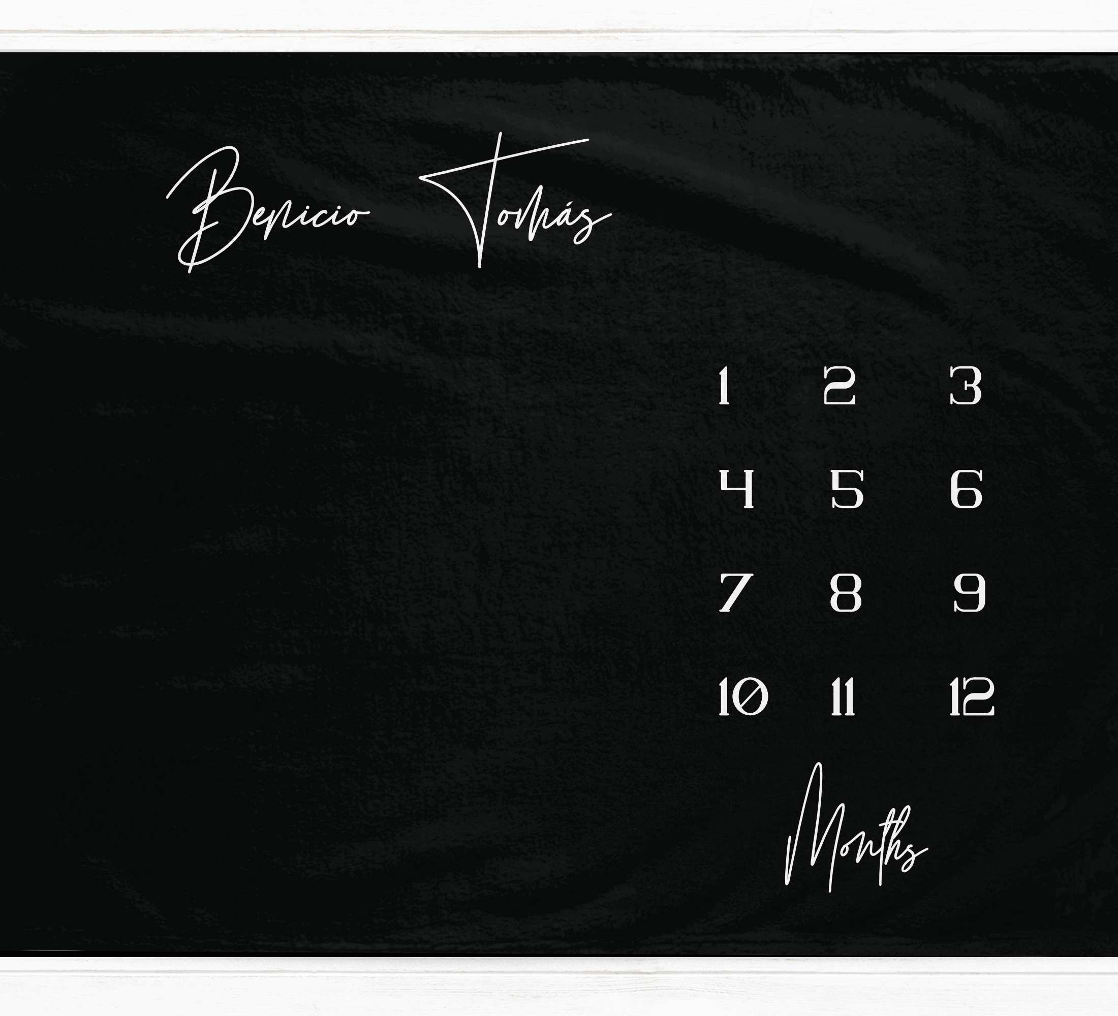 a black and white photo of a calendar