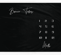 a black and white photo of a calendar