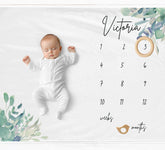 Foliage Milestone Blanket