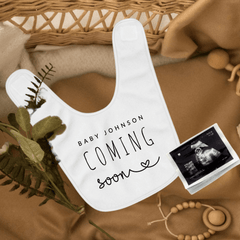 Minimalist Baby Announcement Bodysuit - Baby Pandas