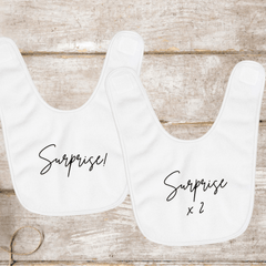 Twice the Surprise Twins Announcement Baby Grows - Baby Pandas