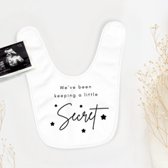 We've Been Keeping A Secret Pregnancy Reveal Baby Grow - Baby Pandas