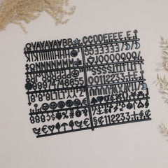 White Pregnancy Announcement Letter Boards - Baby Pandas