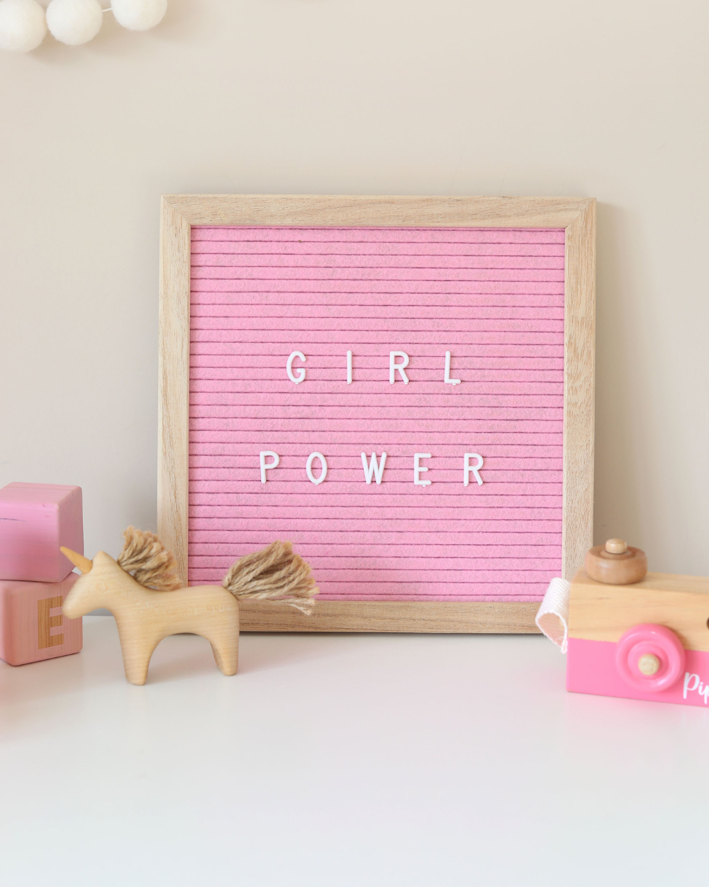 Felt Letter Board 25x25cm