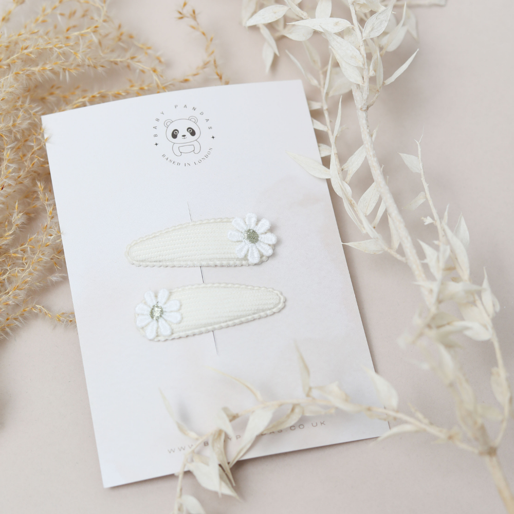 Daisy Hair Clips