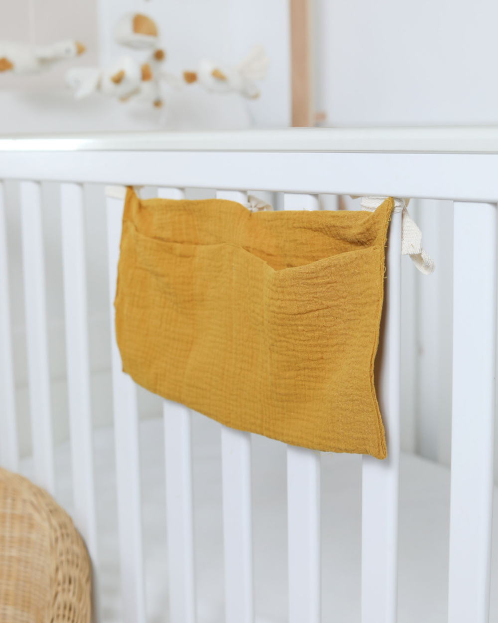 Cot Organiser Mustard
