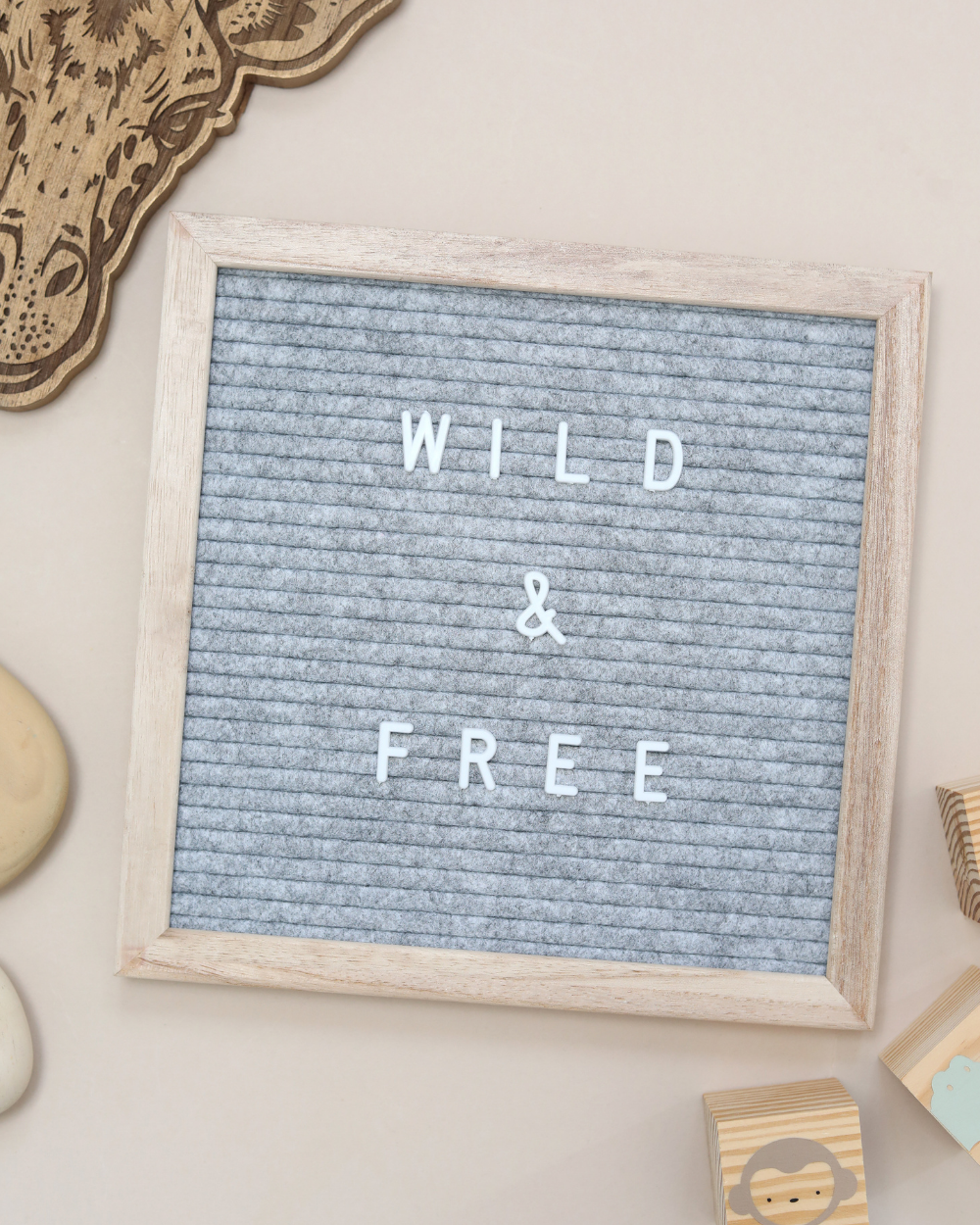 Felt Letter Board 25x25cm
