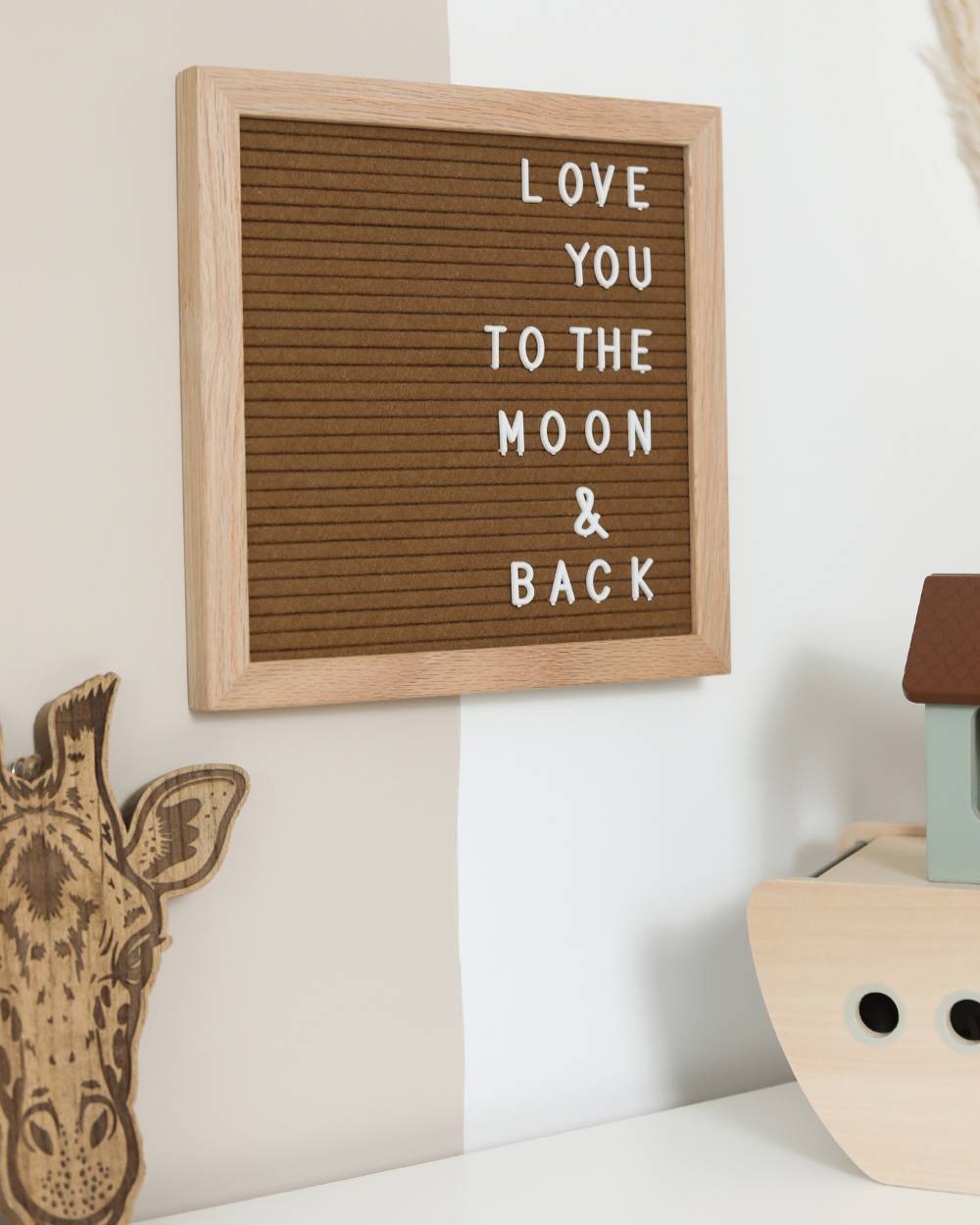 Felt Letter Board 25x25cm