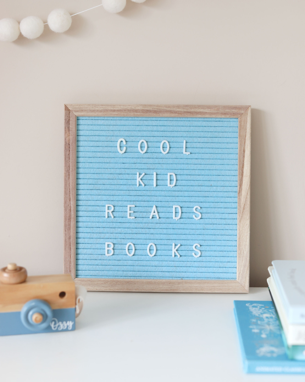 Felt Letter Board 25x25cm
