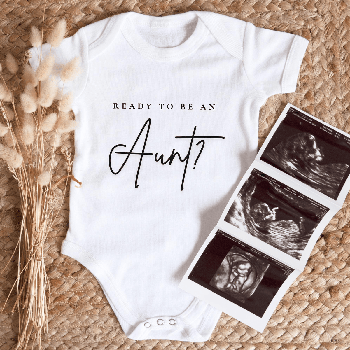 Auntie Baby Announce Pregnancy Reveal, - Baby Pandas