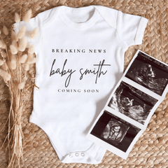 Breaking News Pregnancy Announcement Baby Grow - Baby Pandas