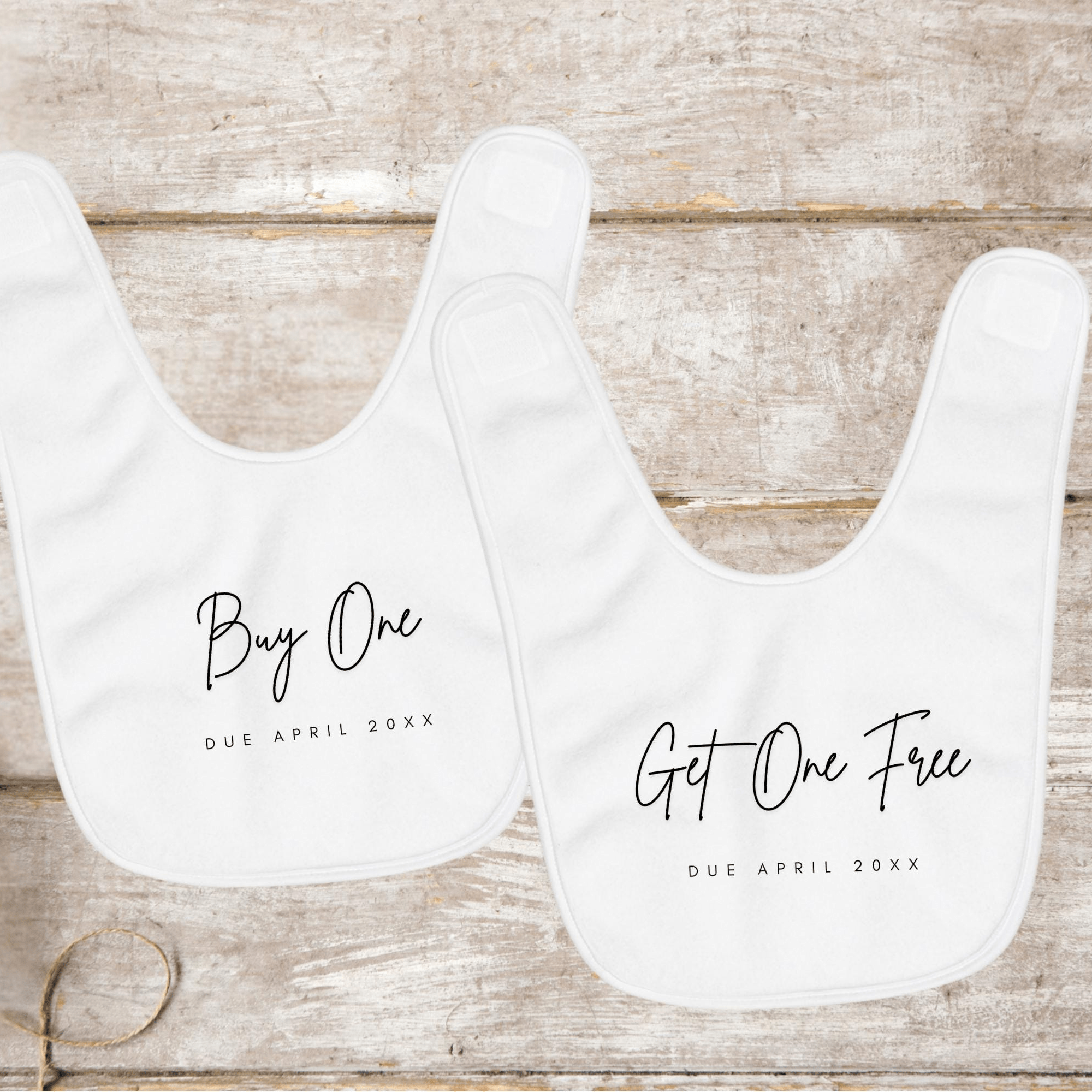 Buy One Get One Free Pregnancy Announcement Baby Grows - Baby Pandas