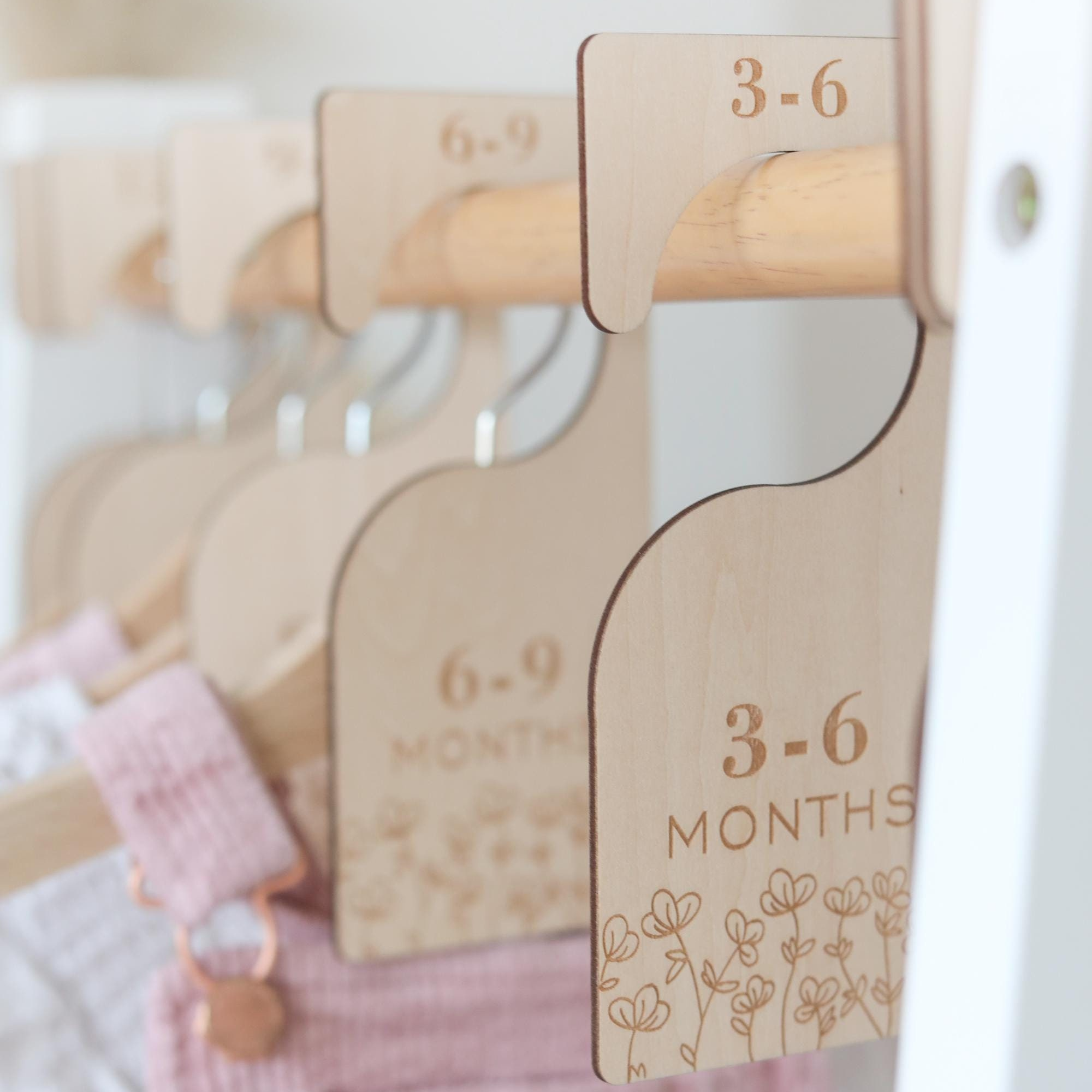 wildflower baby clothes size dividers