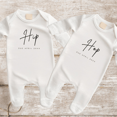 Hip Hop Pregnancy Announcement Baby Grows - Baby Pandas