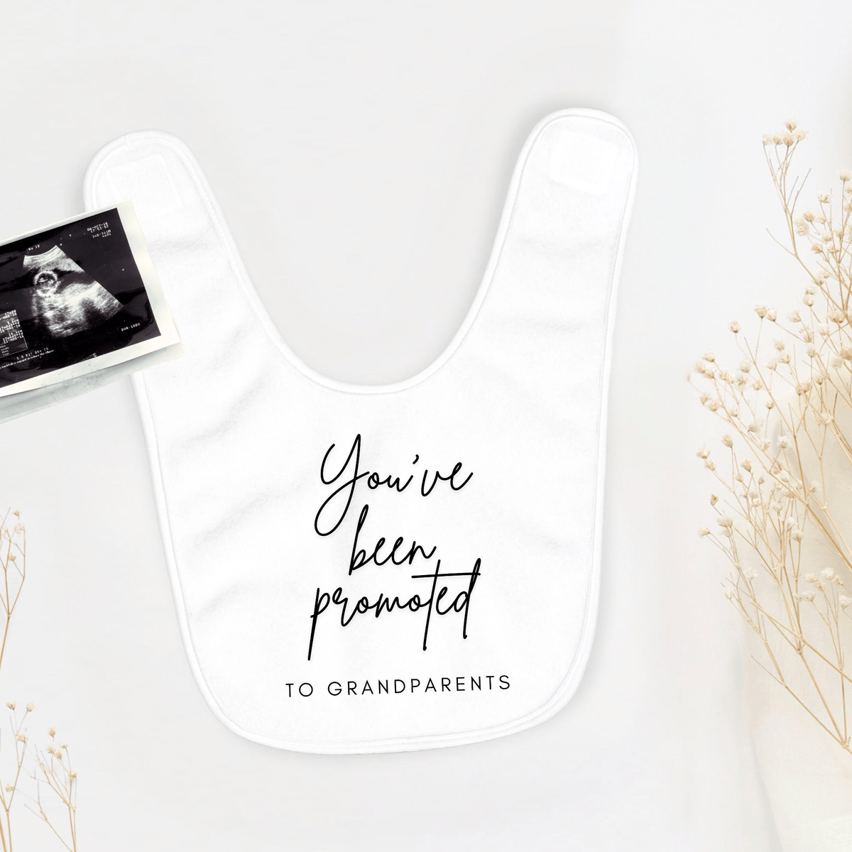You've Been Promoted Pregnancy Announcement Baby Grow - Baby Pandas